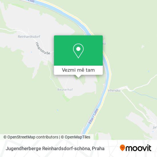 Jugendherberge Reinhardsdorf-schöna mapa