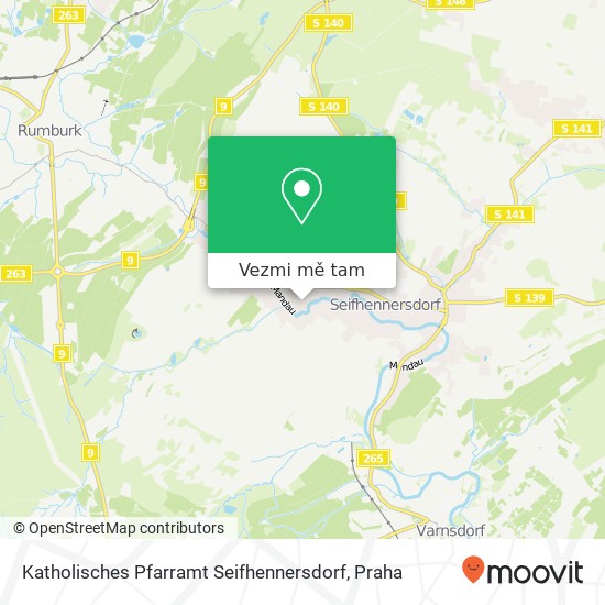 Katholisches Pfarramt Seifhennersdorf mapa