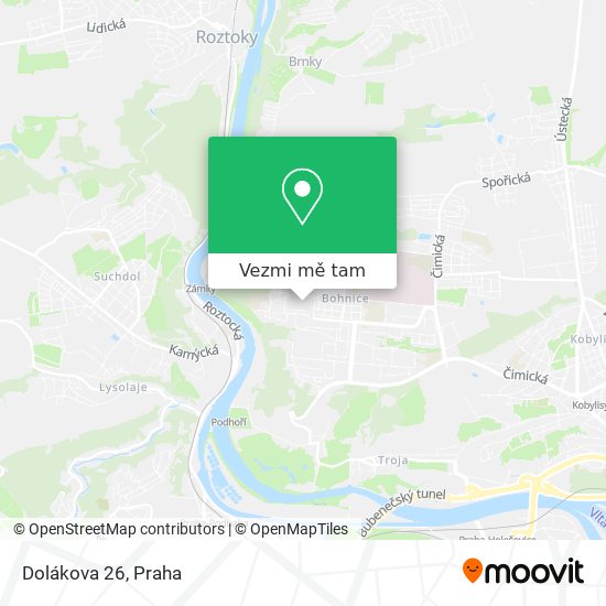 Dolákova 26 mapa