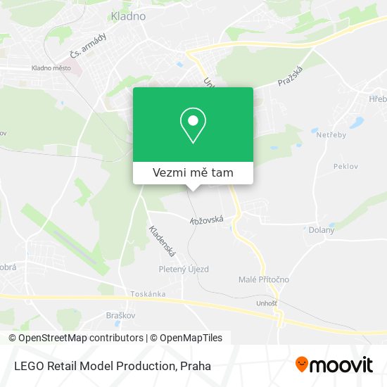 LEGO Retail Model Production mapa