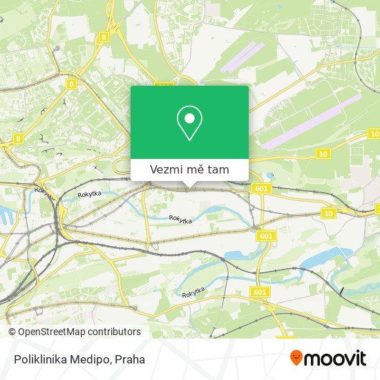 Poliklinika Medipo mapa