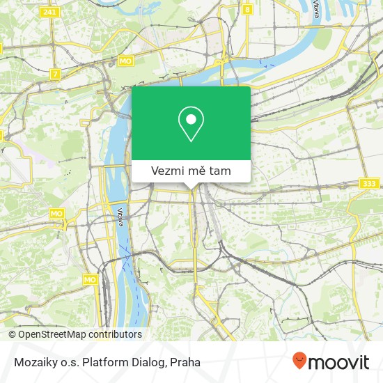 Mozaiky o.s. Platform Dialog mapa