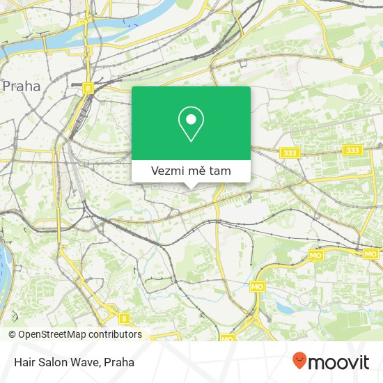 Hair Salon Wave mapa