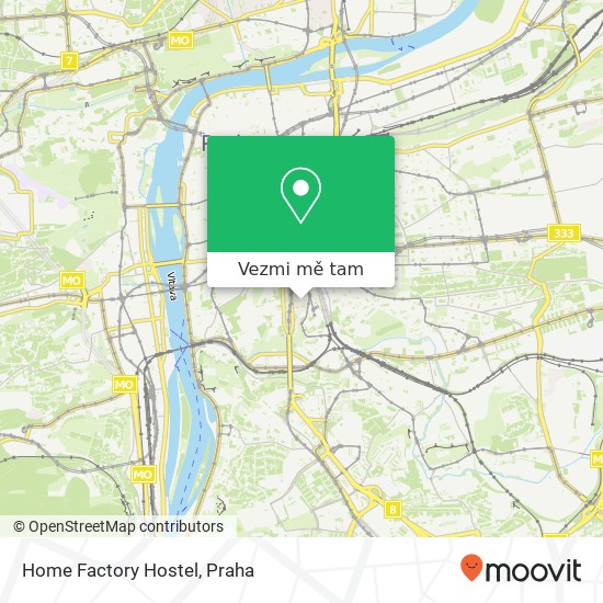 Home Factory Hostel mapa