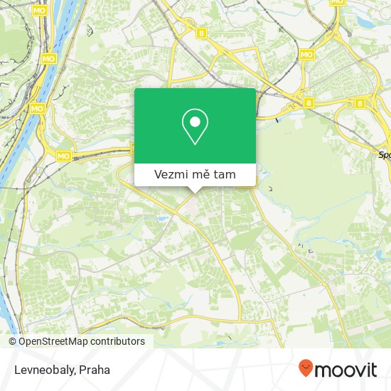 Levneobaly, U Lesa 557 / 12 142 00 Praha mapa