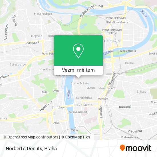 Norbert's Donuts mapa
