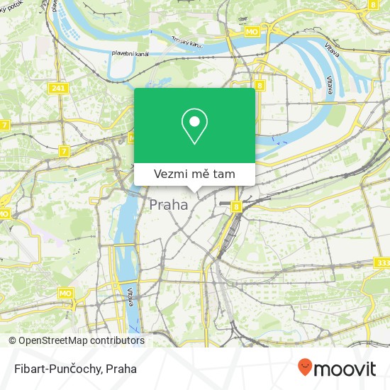 Fibart-Punčochy, náměstí Republiky 8 110 00 Praha mapa