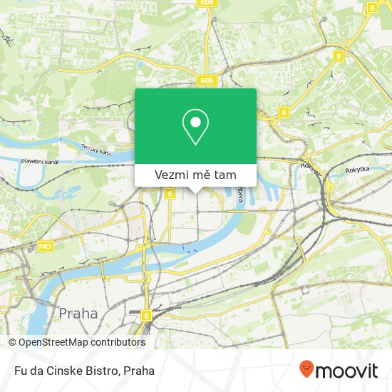 Fu da Cinske Bistro, Komunardů 1490 / 47 170 00 Praha mapa