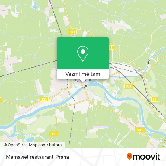 Mamaviet restaurant mapa