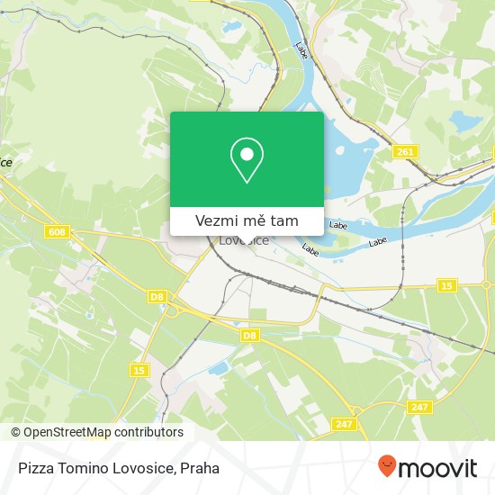 Pizza Tomino Lovosice, Osvoboditelů 39 / 17 410 02 Lovosice mapa