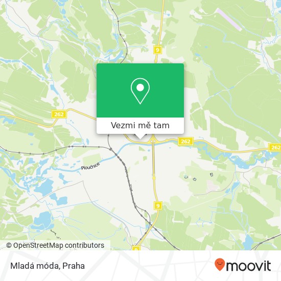 Mladá móda, Erbenova 470 01 Česká Lípa mapa