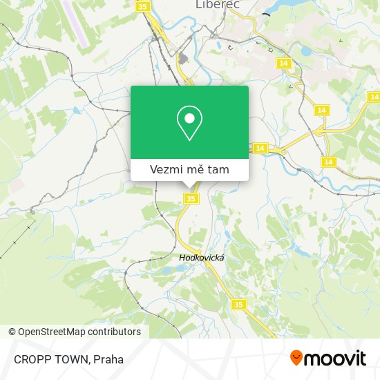 CROPP TOWN mapa