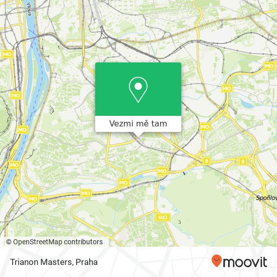 Trianon Masters mapa