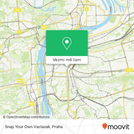 Snap Your Own Vaclavak mapa