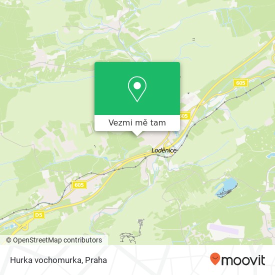 Hurka vochomurka mapa