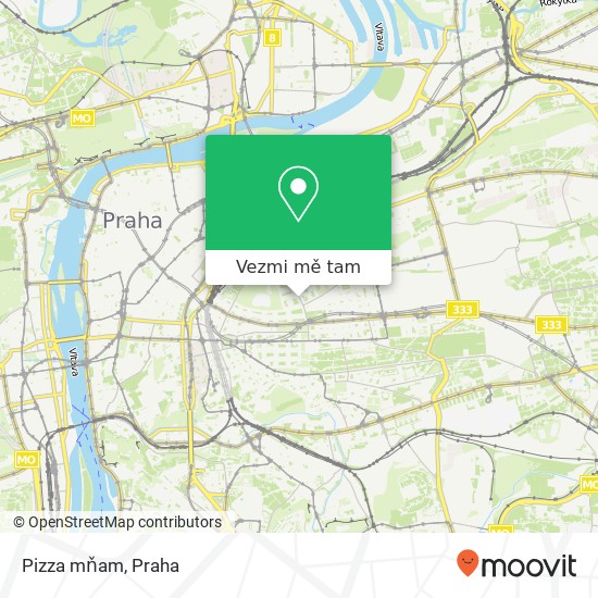 Pizza mňam mapa