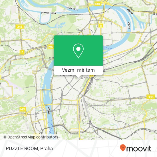 PUZZLE ROOM mapa