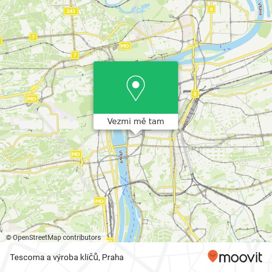 Tescoma a výroba klíčů mapa