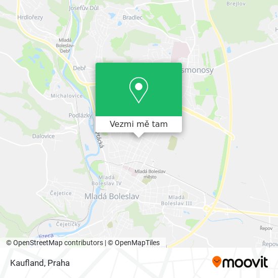 Kaufland mapa