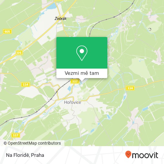 Na Floridě mapa