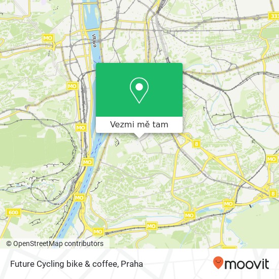 Future Cycling bike & coffee mapa