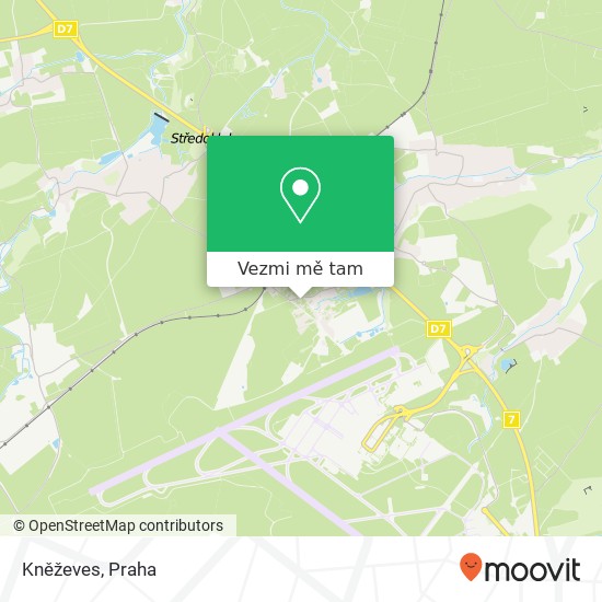 Kněževes mapa