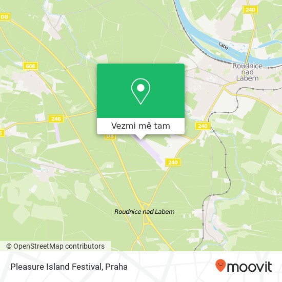 Pleasure Island Festival mapa