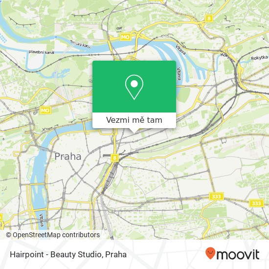 Hairpoint - Beauty Studio mapa