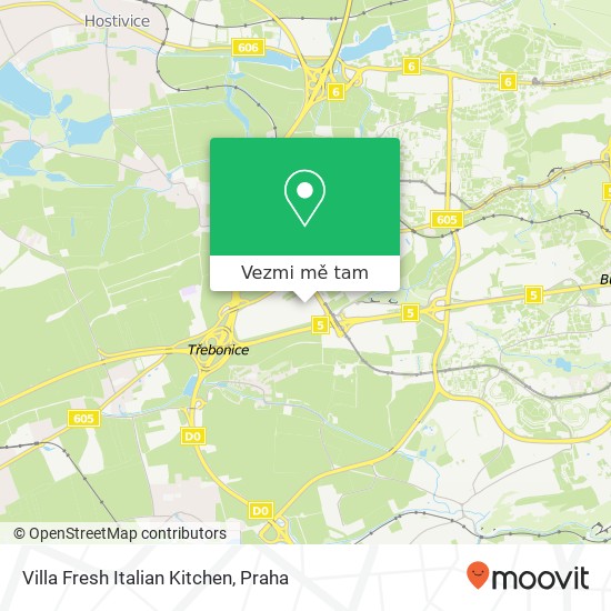 Villa Fresh Italian Kitchen mapa