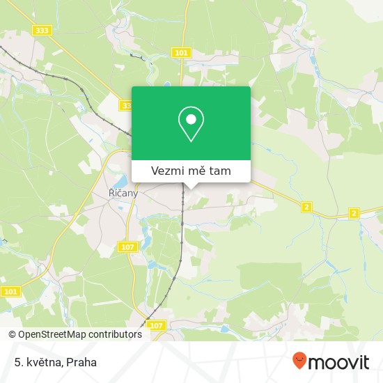 5. května mapa