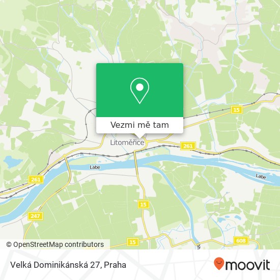 Velká Dominikánská 27 mapa