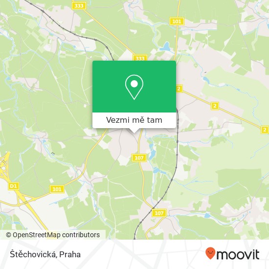 Štěchovická mapa