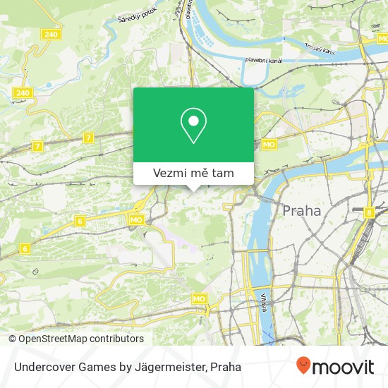 Undercover Games by Jägermeister mapa