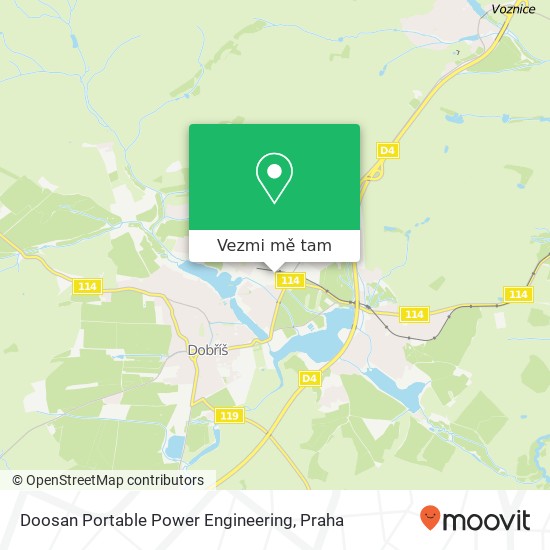 Doosan Portable Power Engineering mapa