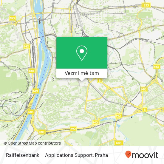 Raiffeisenbank – Applications Support mapa