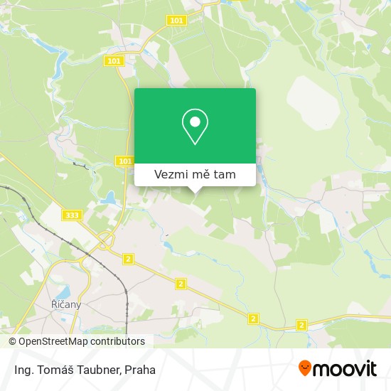 Ing. Tomáš Taubner mapa