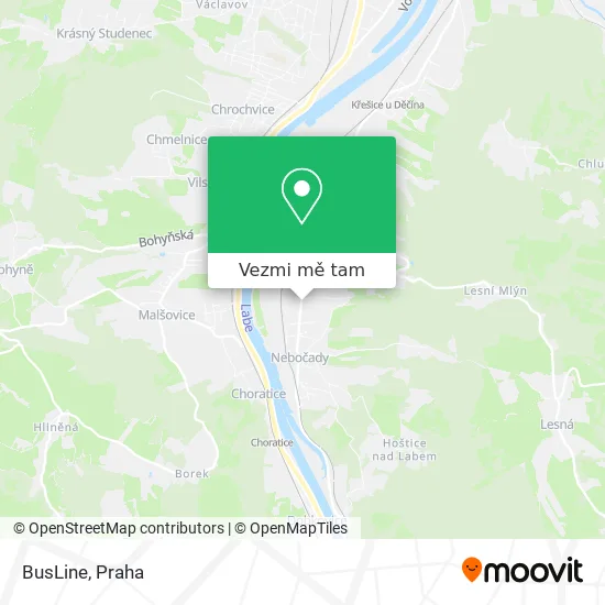BusLine mapa