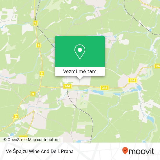 Ve Špajzu Wine And Deli mapa