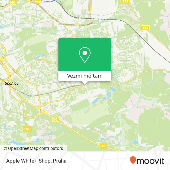 Apple White+ Shop mapa