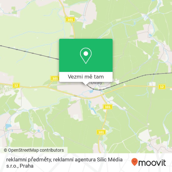 reklamní předměty, reklamní agentura Silic Média s.r.o. mapa