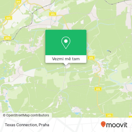 Texas Connection mapa