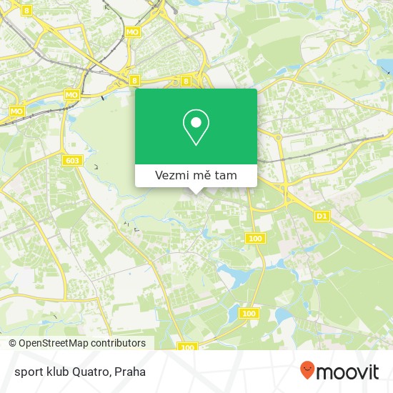 sport klub Quatro mapa