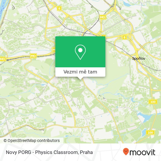 Novy PORG - Physics Classroom mapa