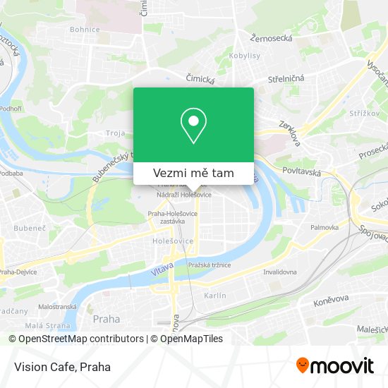 Vision Cafe mapa