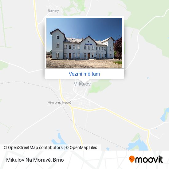 Mikulov Na Moravě mapa