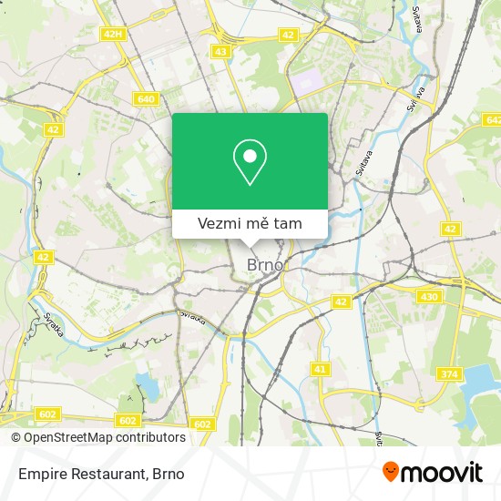Empire Restaurant mapa