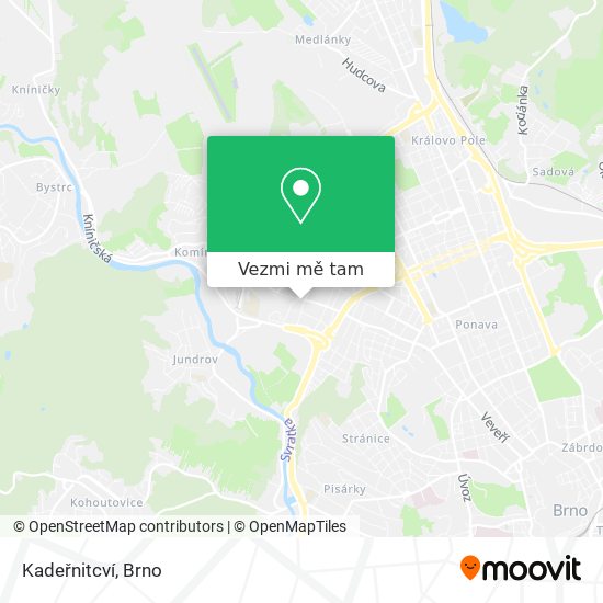 Kadeřnitcví mapa