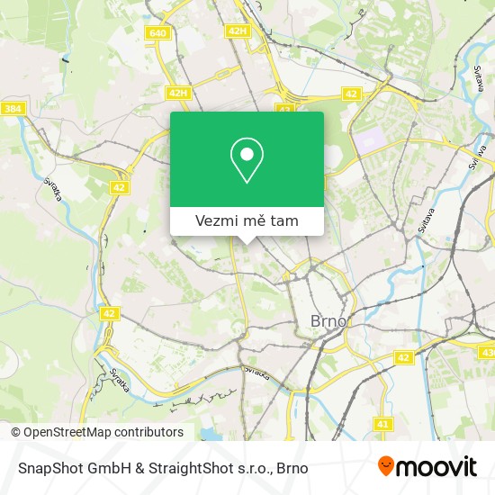 SnapShot GmbH & StraightShot s.r.o. mapa