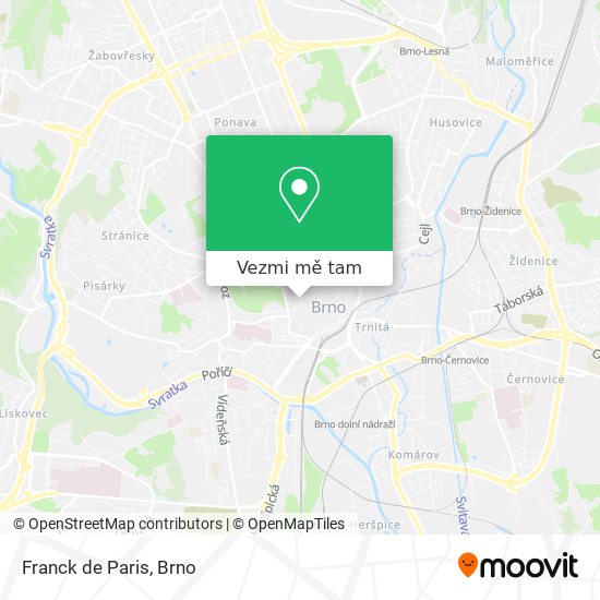 Franck de Paris mapa