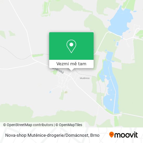 Nova-shop Mutěnice-drogerie / Domácnost mapa